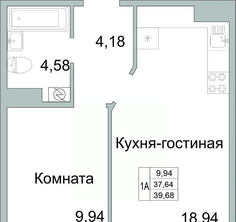 квартира р-н Псковский д Борисовичи ул Героя России Досягаева 5 Завеличенская волость фото 1