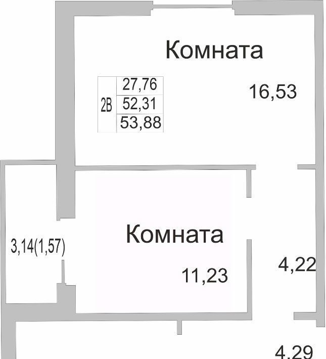 квартира р-н Псковский д Борисовичи ул Героя России Досягаева 5 Завеличенская волость фото 1