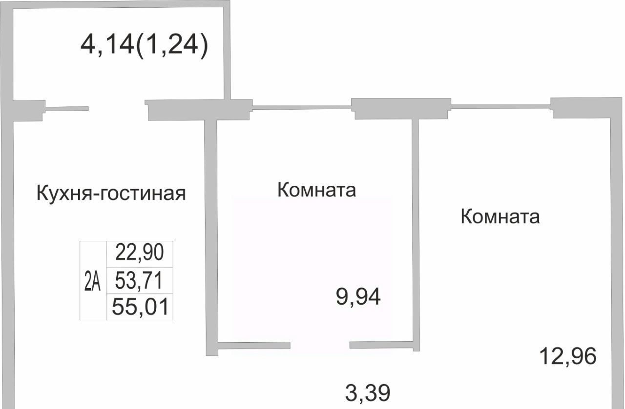 квартира р-н Псковский д Борисовичи ул Героя России Досягаева 5 Завеличенская волость фото 1