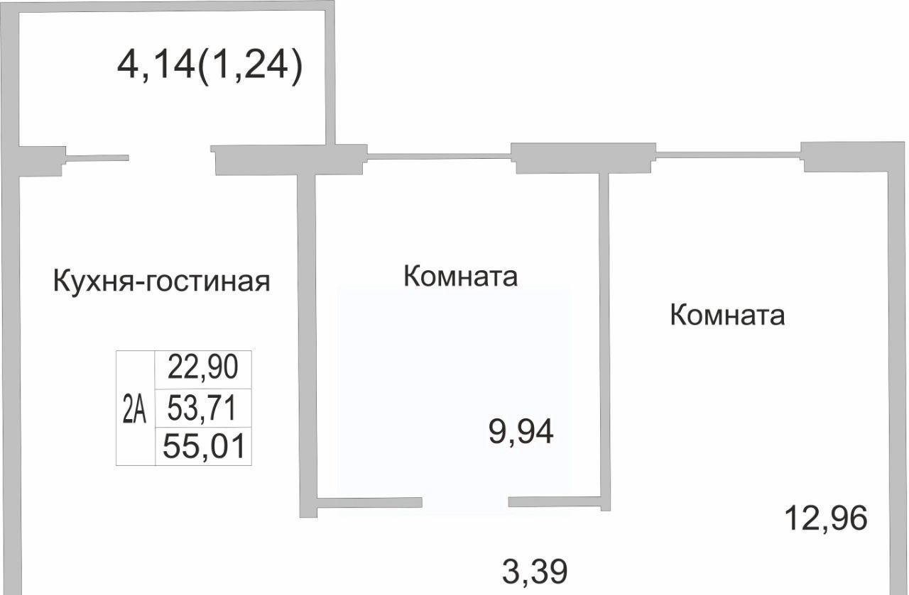 квартира р-н Псковский д Борисовичи ул Героя России Досягаева 5 Завеличенская волость фото 1