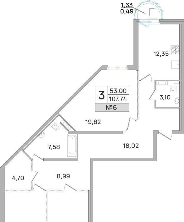 квартира г Королев ул Калинина 11 Медведково фото 1