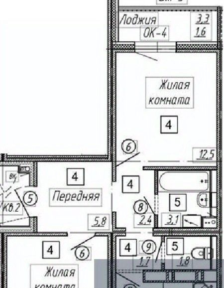 квартира р-н Новоусманский п Отрадное ул Осиновая фото 1