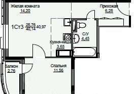 квартира городской округ Щёлково Соболевка мкр, Соболевка жилой комплекс, Щёлковская фото 1