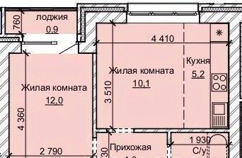 квартира г Барнаул р-н Центральный ул Анатолия фото 1