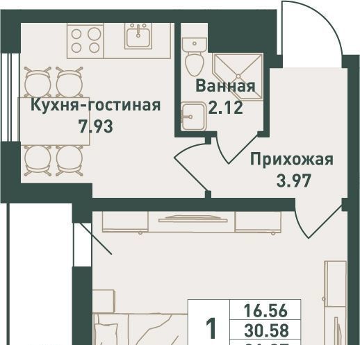 квартира р-н Всеволожский п им Свердлова мкр 1-й Рыбацкое фото 1