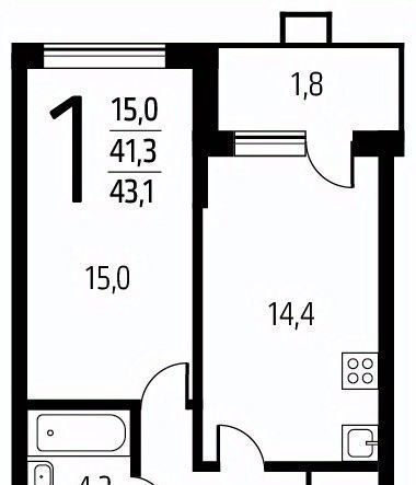 метро Ольховая к 9/1. 1 фото