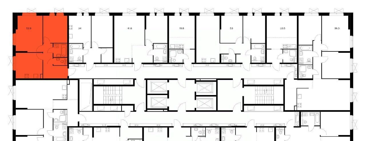 квартира г Москва метро Коломенская проезд Нагатинский 1-й 2/2 1 фото 2