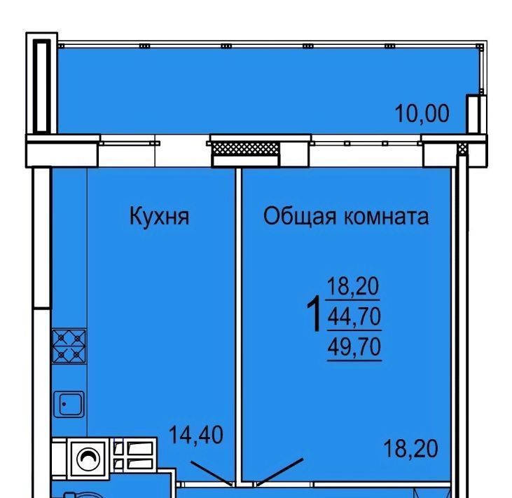 квартира г Тула р-н Привокзальный ул Седова 20д/1 фото 1