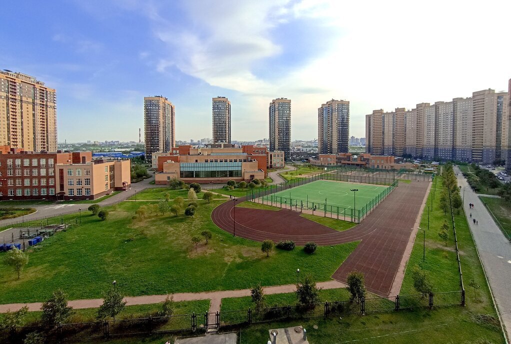 квартира г Санкт-Петербург п Парголово ул Валерия Гаврилина 3к/2 метро Парнас фото 1