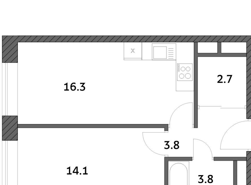 квартира г Москва п Внуковское ЖК «Городские истории» метро Рассказовка фото 1