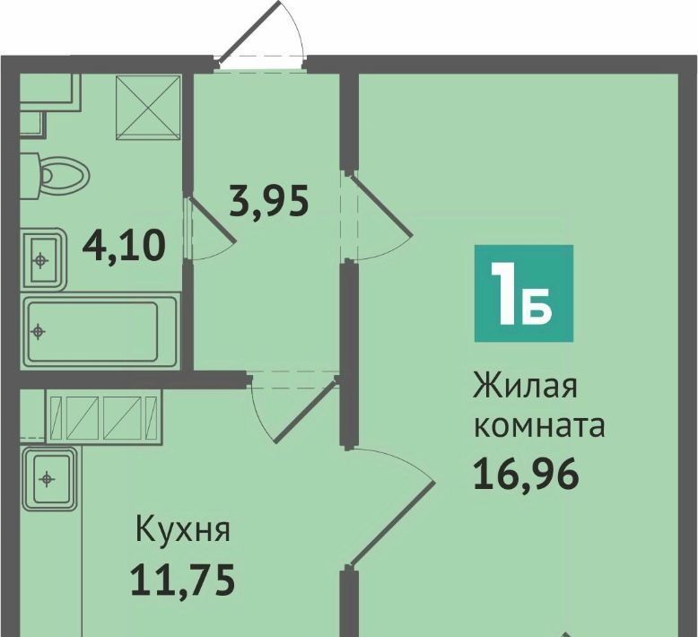 квартира г Чебоксары р-н Ленинский ул Академика В.Н.Челомея 14 фото 1