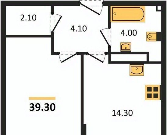 квартира г Краснодар р-н Прикубанский ул им. Анны Ахматовой фото 1