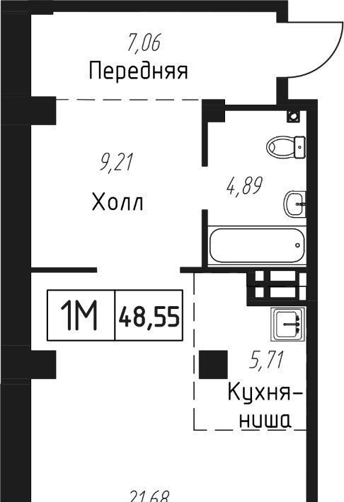 квартира г Владивосток р-н Советский Чайка ЖК «Чайка» фото 1