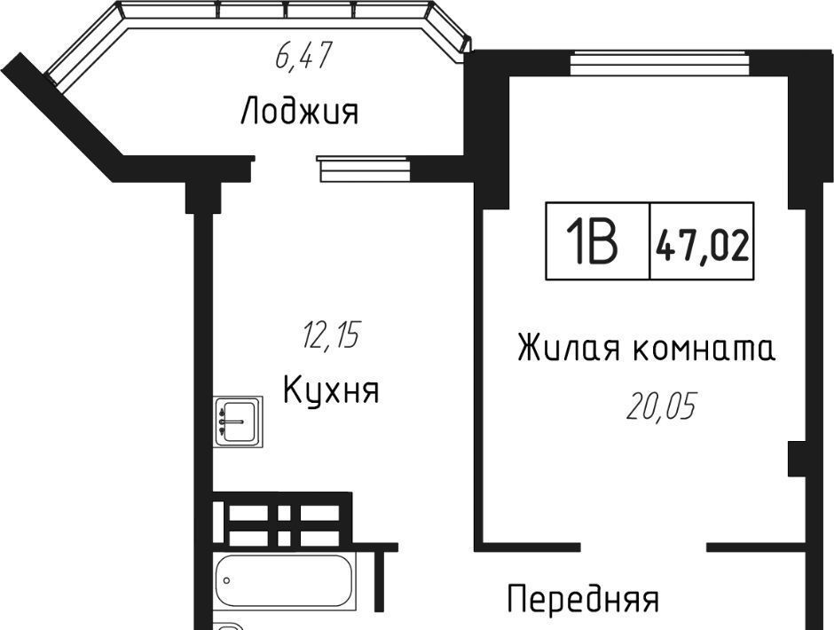 квартира г Владивосток р-н Советский Чайка ЖК «Чайка» фото 1