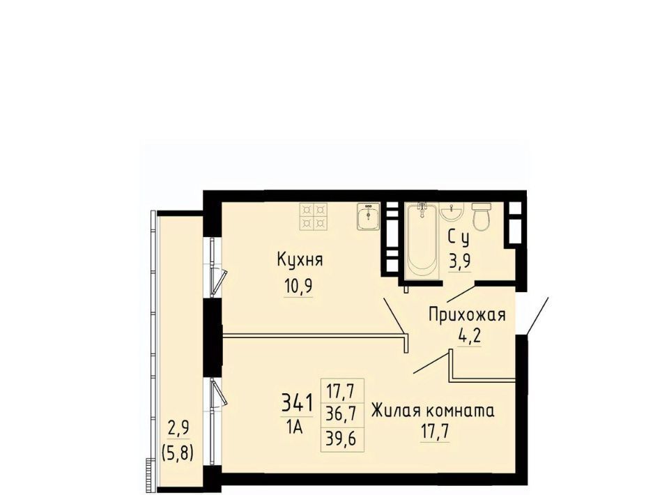 квартира г Новосибирск Золотая Нива ул Коминтерна 1с фото 1