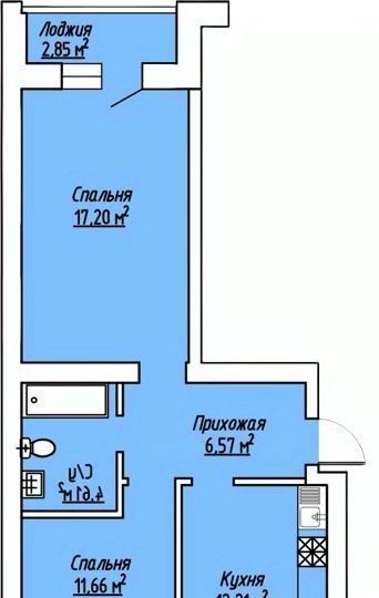 квартира р-н Рамонский с Ямное микрорайон «Рождественский» фото 1