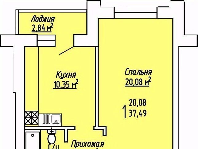 квартира р-н Рамонский с Ямное микрорайон «Рождественский» фото 1