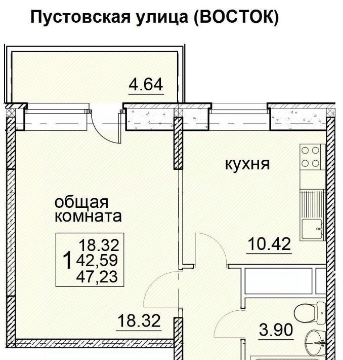 квартира городской округ Щёлково пер. 1-й Советский, 14, Щёлковская фото 1