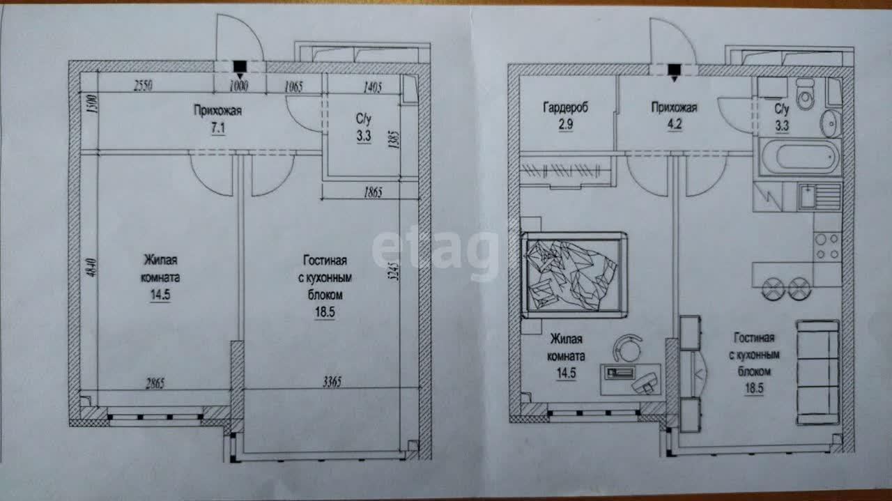 квартира г Кемерово р-н Центральный ул Мичурина 58/2 фото 9