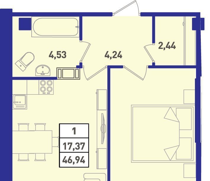 квартира р-н Всеволожский г Мурино ул Шоссе в Лаврики 64к/4 Девяткино фото 1