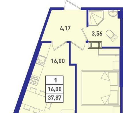 квартира р-н Всеволожский г Мурино ул Шоссе в Лаврики 64к/4 Девяткино фото 1