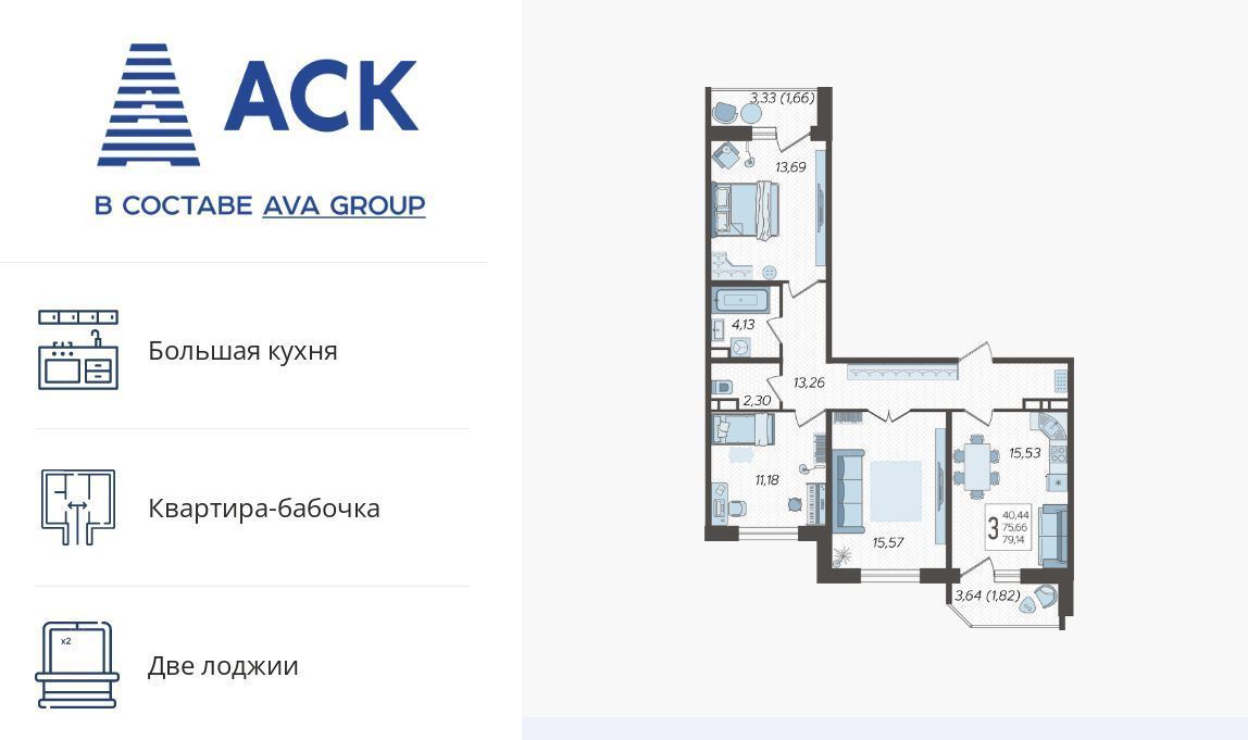 квартира г Краснодар р-н Карасунский ул Уральская 87/7 фото 1