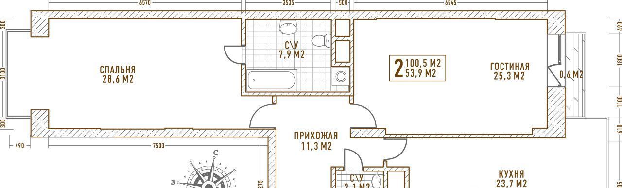 квартира г Москва метро Сокольники ул Матросская Тишина 12 фото 1