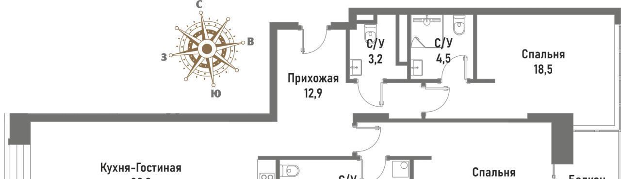 квартира г Москва метро Сокольники ул Матросская Тишина 12 фото 1