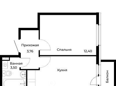 квартира р-н Всеволожский п Бугры б-р Петровский Девяткино фото 1