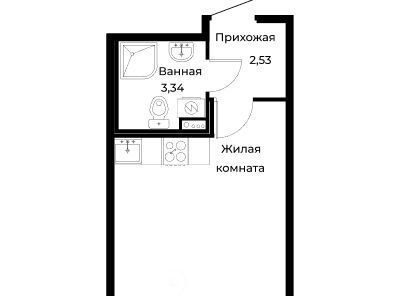 квартира р-н Всеволожский п Бугры б-р Петровский Девяткино фото 1