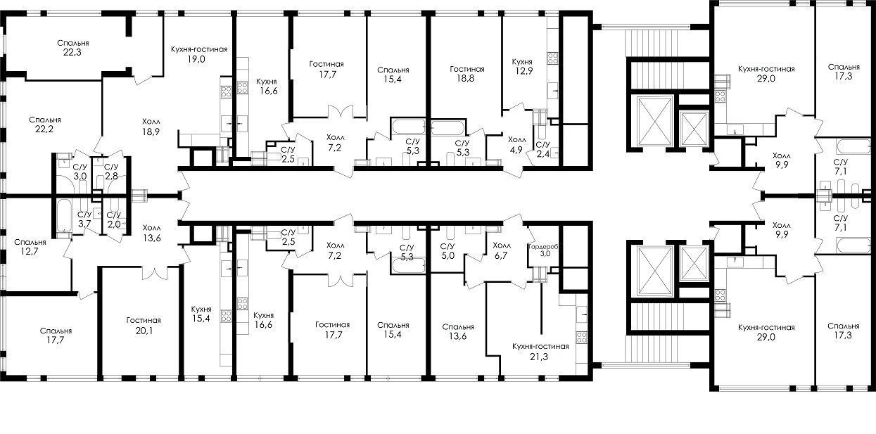 квартира г Москва метро Калужская ул Херсонская 43к/5 фото 2