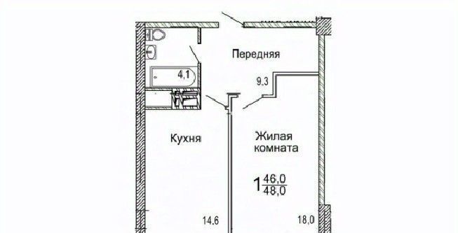 квартира г Владивосток п Трудовое ул Мандельштама 7к/1 фото 1