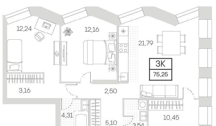 квартира г Москва метро Тульская ул Автозаводская 24к/1 фото 1