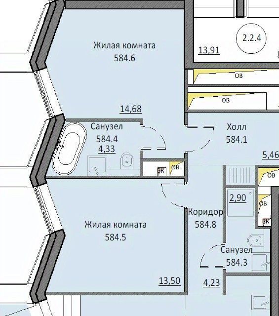 квартира г Москва метро Тульская ул Автозаводская 24к/1 фото 1