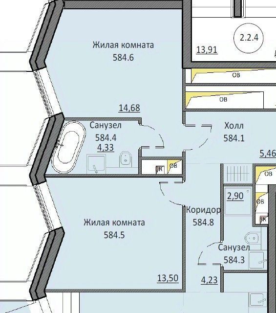 квартира г Москва метро Тульская ул Автозаводская 24к/1 фото 1