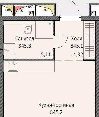 квартира г Москва метро Тульская ул Автозаводская 24к/1 фото 1