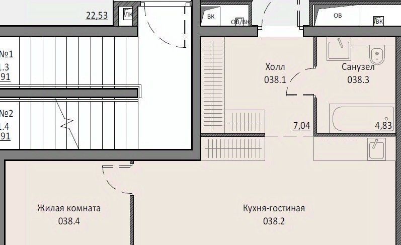 квартира г Москва метро Тульская ул Автозаводская 24к/1 фото 1