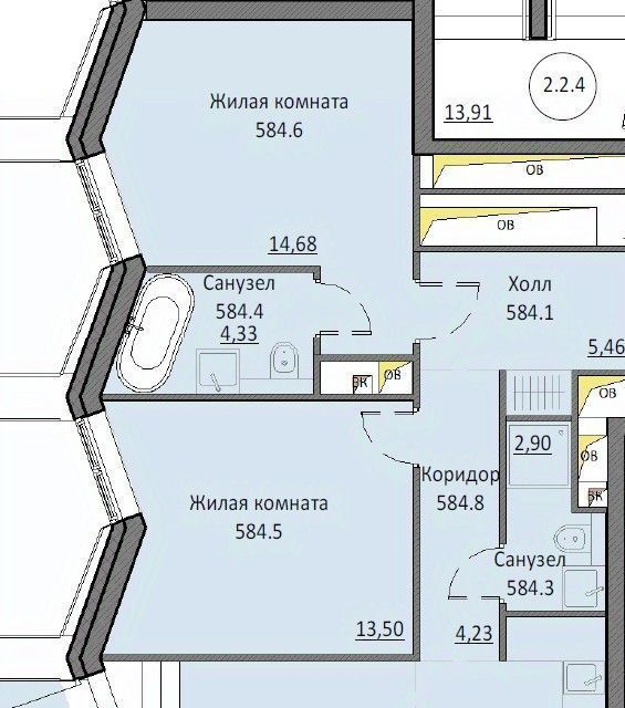 квартира г Москва метро Тульская ул Автозаводская 24к/1 фото 1