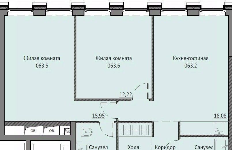 квартира г Москва метро Тульская ул Автозаводская 24к/1 фото 1