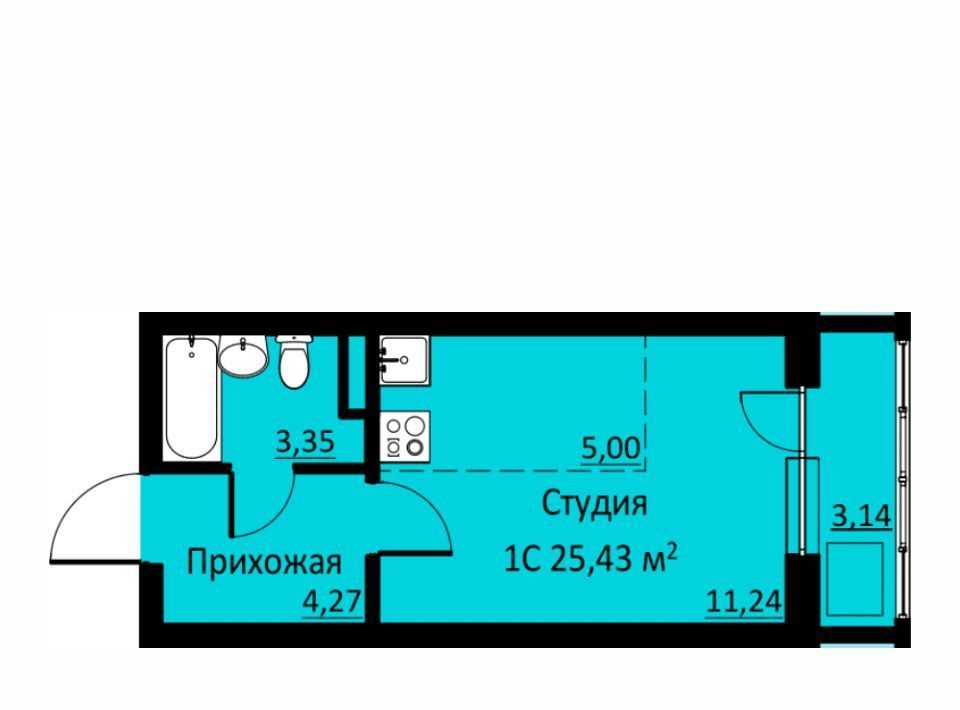 квартира р-н Пермский д Кондратово ул Водопроводная 6/2 фото 1