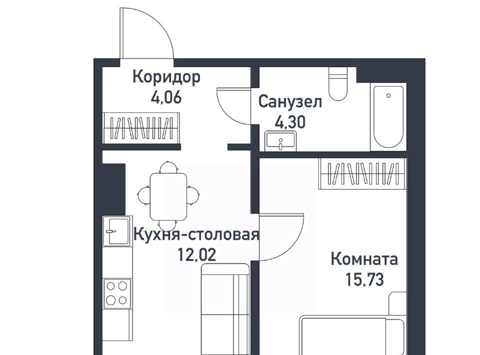 квартира р-н Сосновский п Пригородный ул Ласковая 19 Кременкульское с/пос фото 1