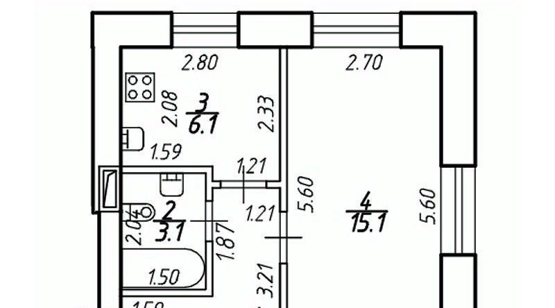 квартира г Санкт-Петербург п Шушары ш Московское 256к/1 Шушары фото 1