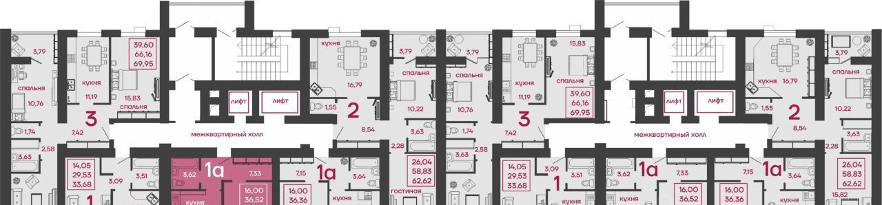 квартира г Пенза р-н Октябрьский ул Леонова с 4 фото 2