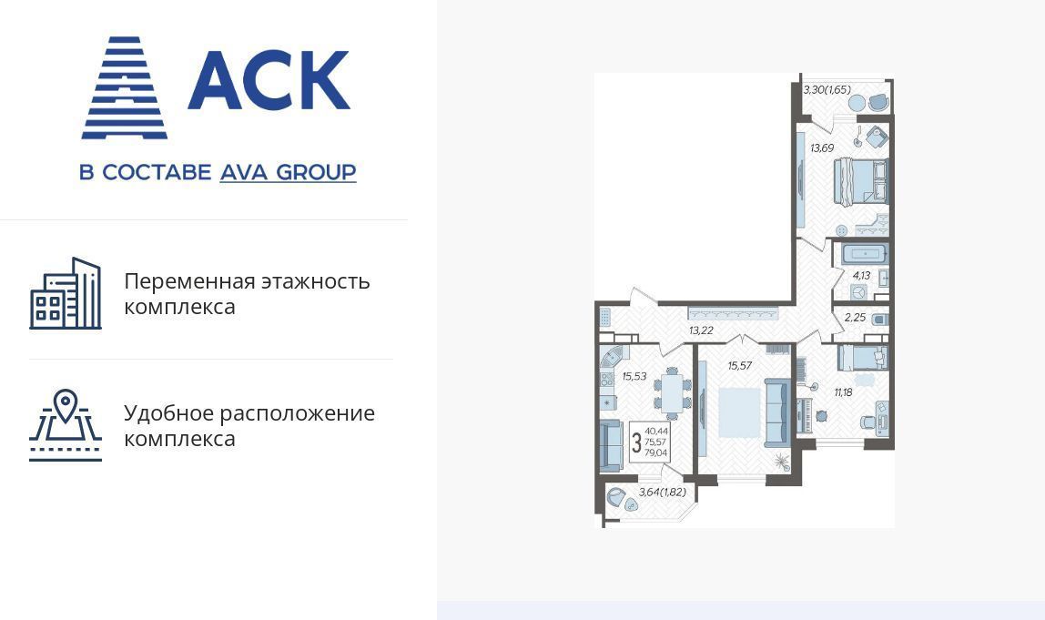 квартира г Краснодар р-н Карасунский ул Уральская 87/7 фото 1