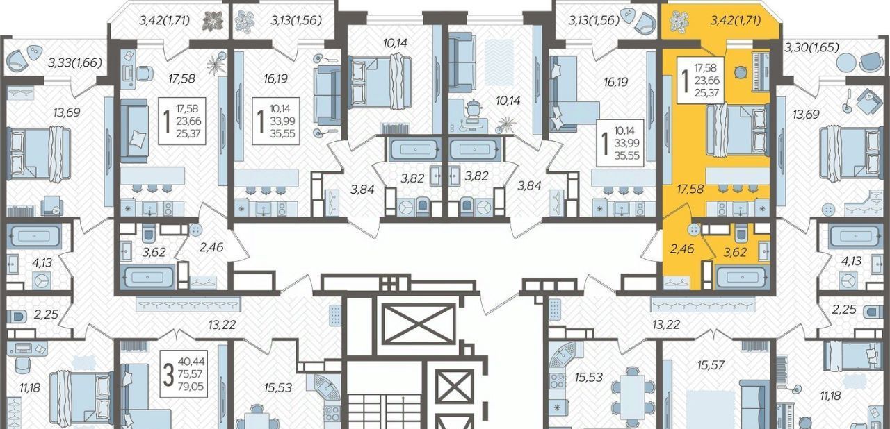 квартира г Краснодар р-н Карасунский ул Уральская 87/7 фото 2