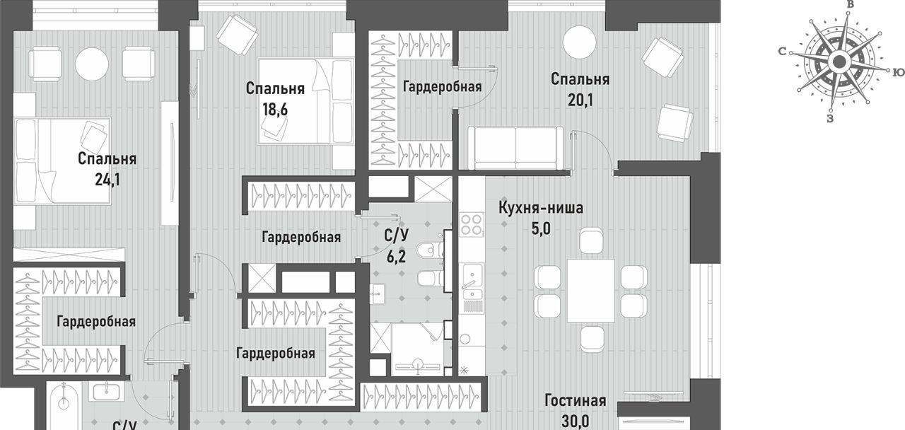 квартира г Москва метро Сокольники ул Матросская Тишина 10 фото 1