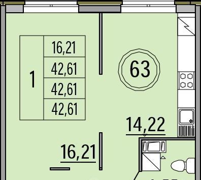 квартира г Санкт-Петербург п Шушары ул Соколиная 7к/1 метро Купчино фото 2