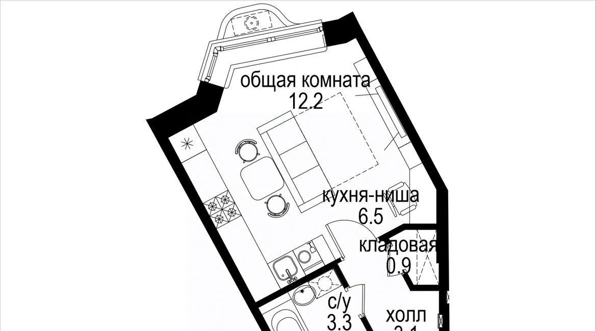 квартира г Москва метро Электрозаводская ЖК Интеллигент фото 1