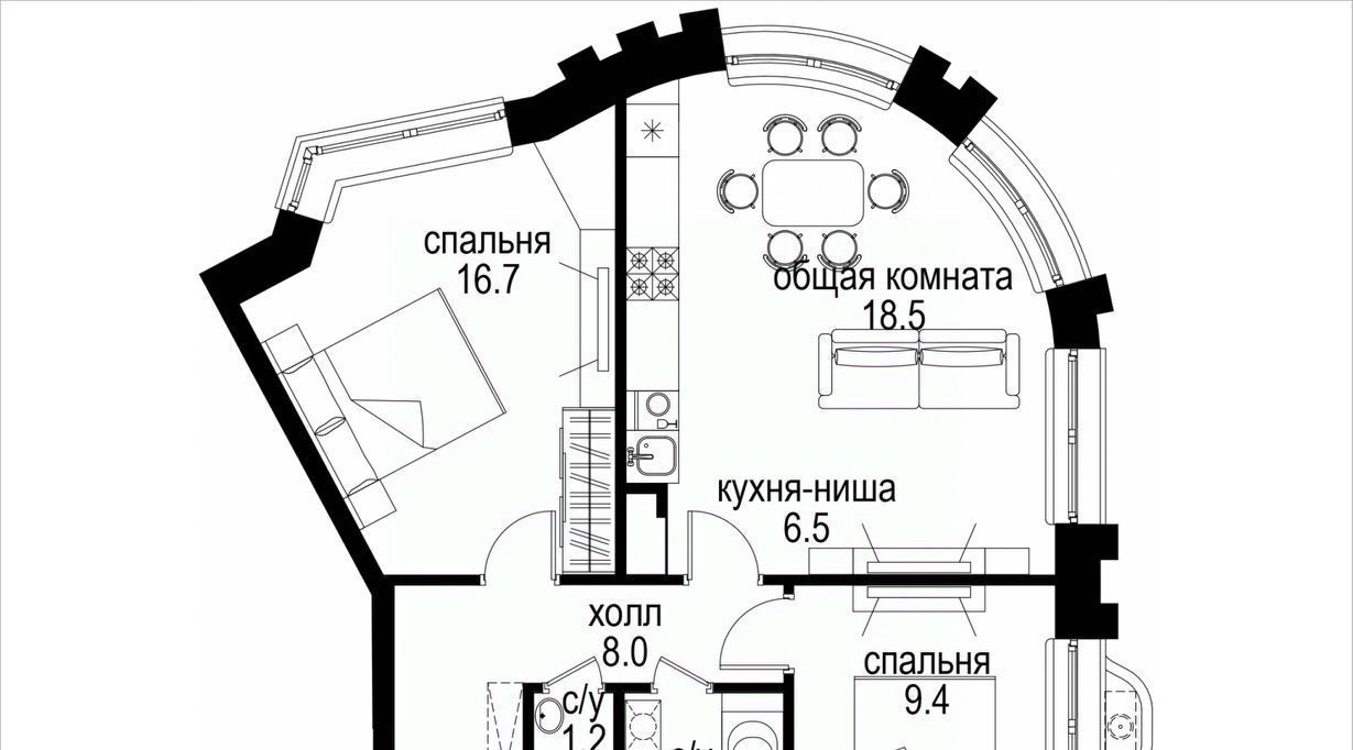 квартира г Москва метро Электрозаводская ЖК Интеллигент фото 1