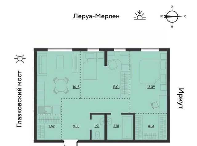 ул Набережная Иркута 23 Затон кв-л фото